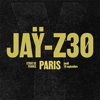 Jay-Z · Jeudi 10 Septembre 2026 · Stade de France